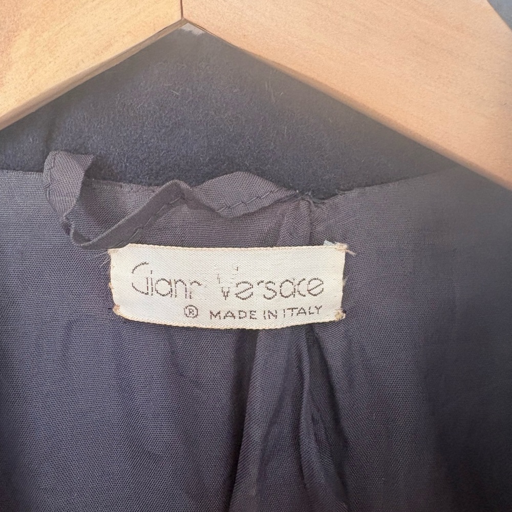 Vintage Gianni Versace Wool/Cashmere Blazer